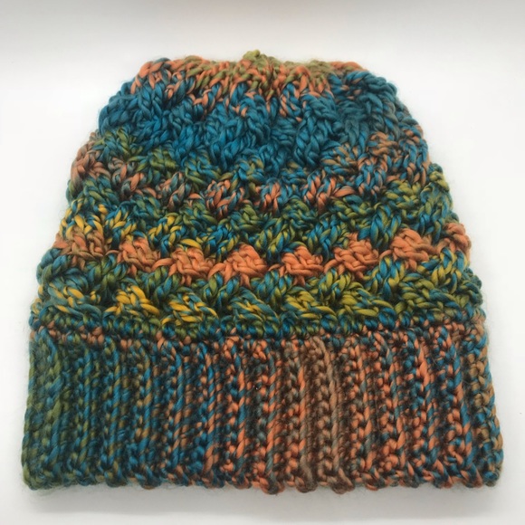 Crochet Celtic Weave Handmade beanie hat - Picture 1 of 7
